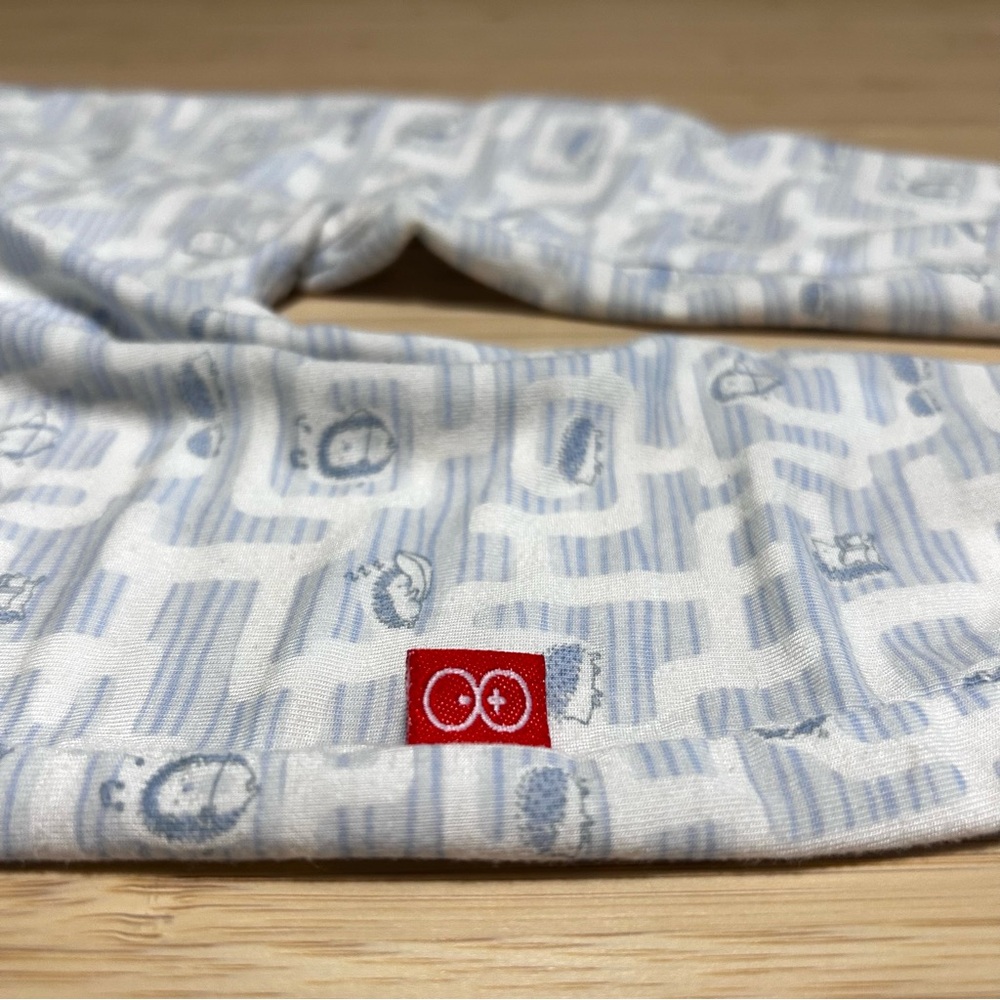 Magnetic Me Blue and White Baby Pants